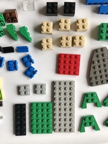 LEGO Star Wars: Watto's Junkyard set 7186, NO MINIFIGS/MANUAL AS-IS 44% complete