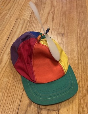 Interstellar Propeller Hat Cap Adjustable Adult Rainbow Beanie Cosplay