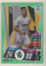 2020-21 Topps Chrome Match Attax UCL Green Refractor /99 Luka Jovic #47 7m3
