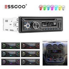Autoradio Mit CD MP3 USB FM Bluetooth AUX Eingang Radio Single 1 DIN DVD Player