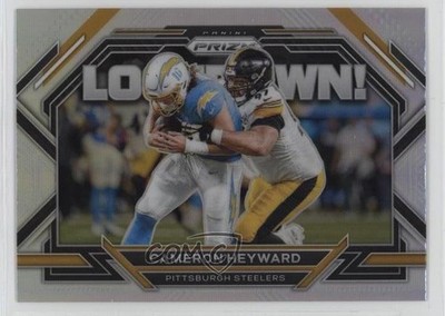 2022 Panini Prizm Lockdown! Silver Prizm Cameron Heyward #L-9 11nu