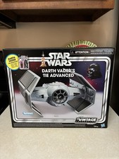 Star Wars Vintage Collection Darth Vader   s TIE Advanced 2025 Sealed New Hasbro