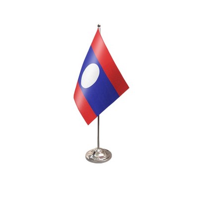 Flagtex Laos Tischfahne