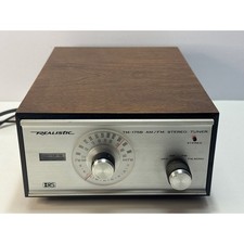 Vintage Realistic TM-175B AM/FM Stereo Radio Tuner Receiver