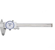 Fowler 52-008-706-0, Premium Dial Caliper With 0-6" Measuring Range White 