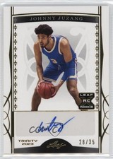 2022-23 Leaf Trinity Gold 28/35 Johnny Juzang #BA-JJ1 Auto x5u