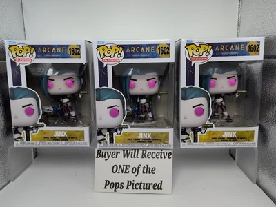Funko Pop TV Arcane League of Legends Jinx #1602 $24.99 Free Ship w/Protector