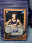 2025-26 Topps Bowman Chrome - Koby Brea - Orange Mojo Refractor /25 Auto #BCA-KB