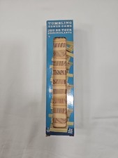 72 Pc Set Tumbling Tower Game Wooden Stacking Blocks New