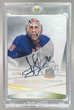Henrik Lundqvist 2009 Upper Deck The Cup #CE-HL Enshrinements Auto 39/50