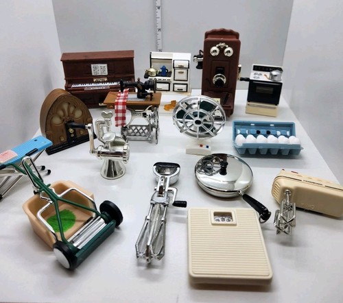 ACME Fridge Magnet 1990s Lot Of 15, Fan Stove Scale Radio Skillet Mower+ More
