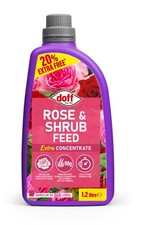 Doff Rose Feed 1.2L Concentrate , liquid rose plant feed, rose plant fertiliser 5.00 per litre