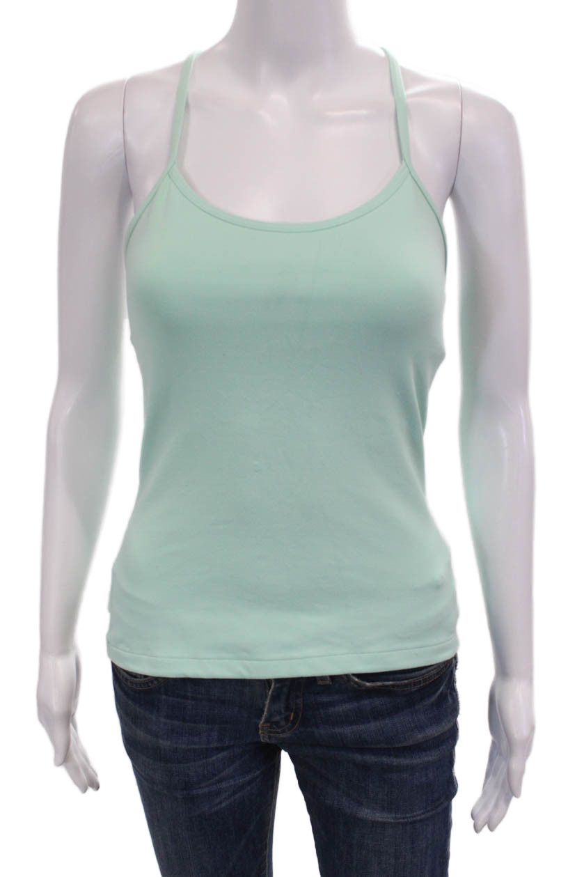 Lululemon Women Basic Camisole Solid Light Blue N… - image 1