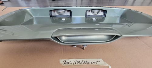 2002-2009 GMC Envoy Trail blazer Rear Hatch License Plate Holder Green OEM 2003 - Picture 5 of 5