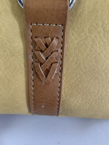 Koltov Handbag New Vegan Leather Corn Honey Color Crossbody MSRP $50 - Picture 4 of 11