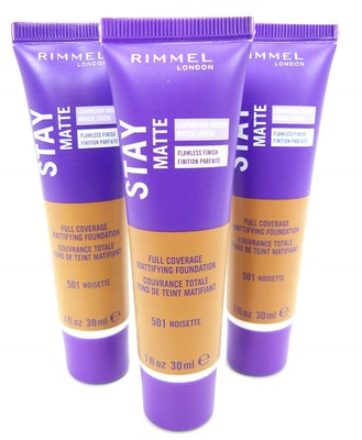 rimmel stay matte full coverage foundation