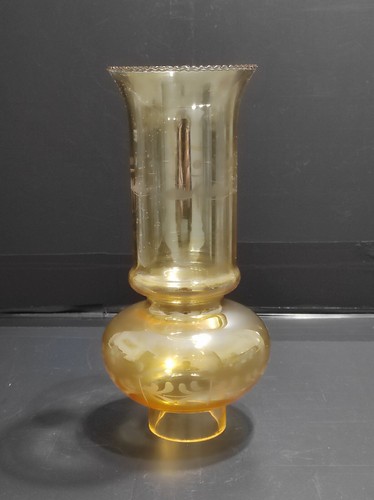 Boccia di vetro per Lampadario Lume Lampada Paralume Glass Bowl Ø Foro 5,5 cm - Foto 3 di 16