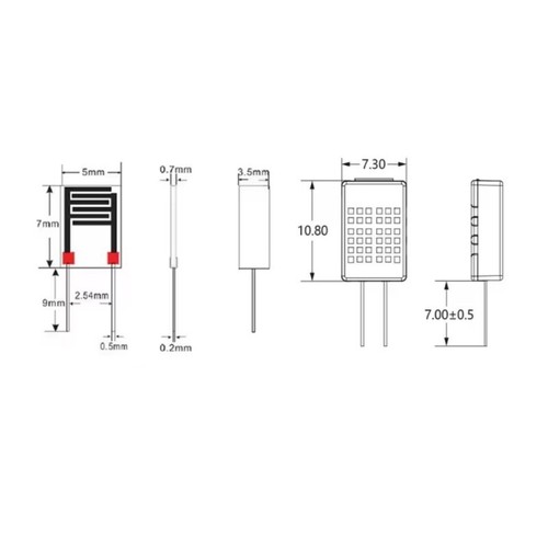 HR202L High Accuracy Digital Humidity Sensoring Module 1.5V Low Power 20-95%RH - Picture 8 of 10