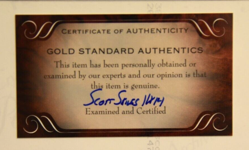 SCOTT SKILES - FOTO AUTOGRAFA FIRMATA CON CERTIFICATO DI AUTENTICITÀ (Orlando Magic) 11 X 14 SENZA CORNICE - Foto 3 di 5