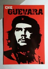 CHE GUEVARA RED B&W HAT 4x6 SM POSTER POSTCARD