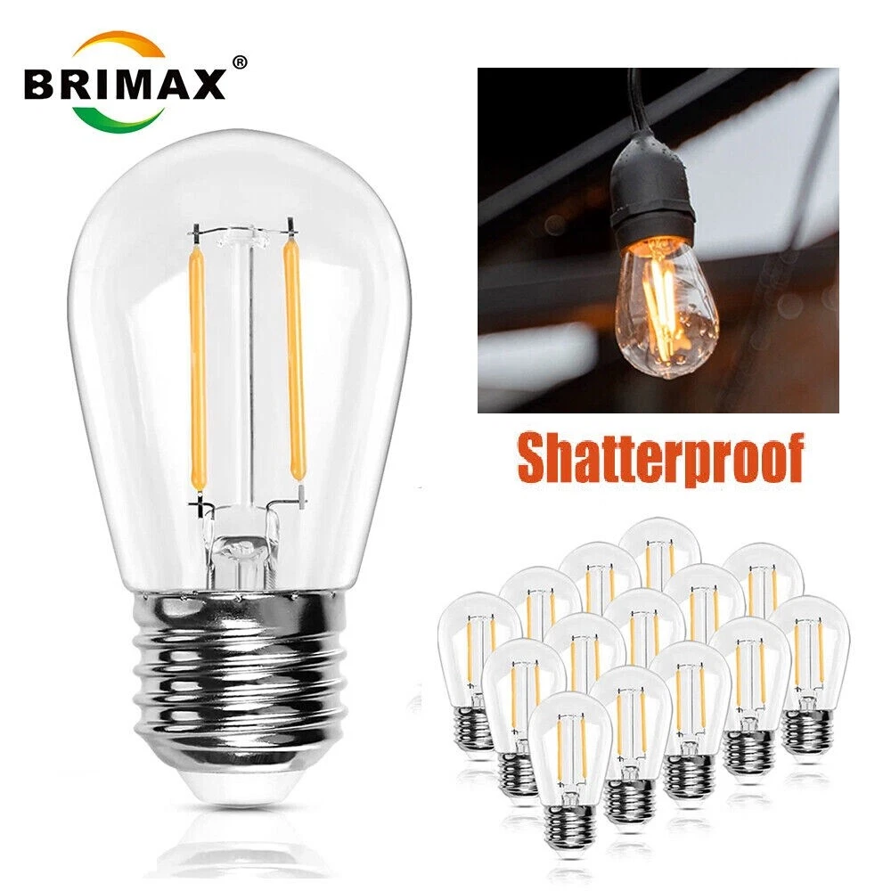 Outdoor edison light bulbs deals