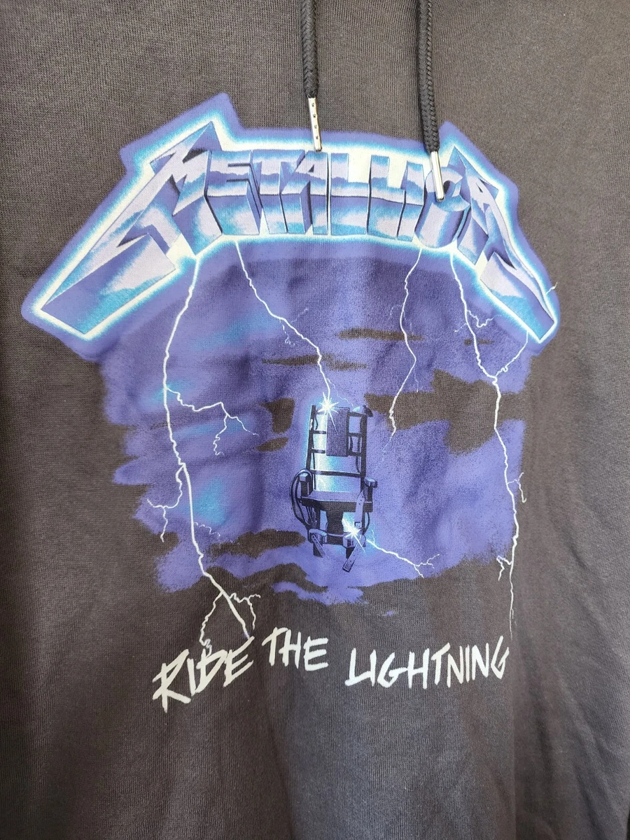Metallica ride the lightning hotsell hoodie