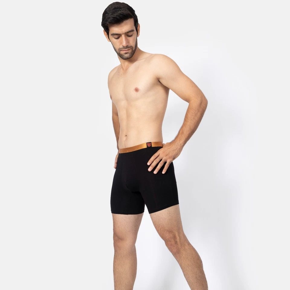 6 calzoncillos boxer modales premium cómodos ropa interior duradera para hombre M L XL 2XL Foto 4 de 4