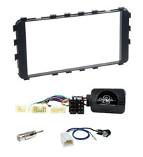 CLARION Radio Lenkradadapter + Doppel-DIN Blende für Toyota Yaris XP13 2006-2011