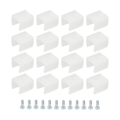120pcs LED Neon Mounting Clips Holder Mounting Bracket Fit 8mm to 10mm LED Strip