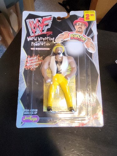 WWF Bend-Ems THE GODFATHER Bendable Action Figure ...