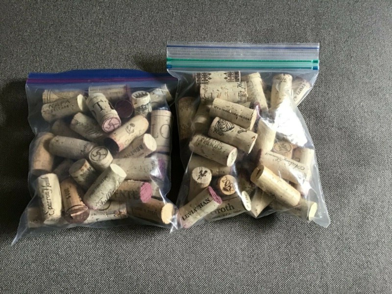Premium Recycled Corks Natural Wine Corks From Around the US: 75+ Count
