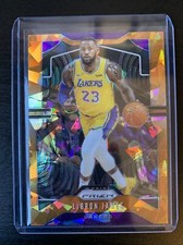 2019-20 Panini Prizm - LeBron James #129 Orange Ice Prizm for sale