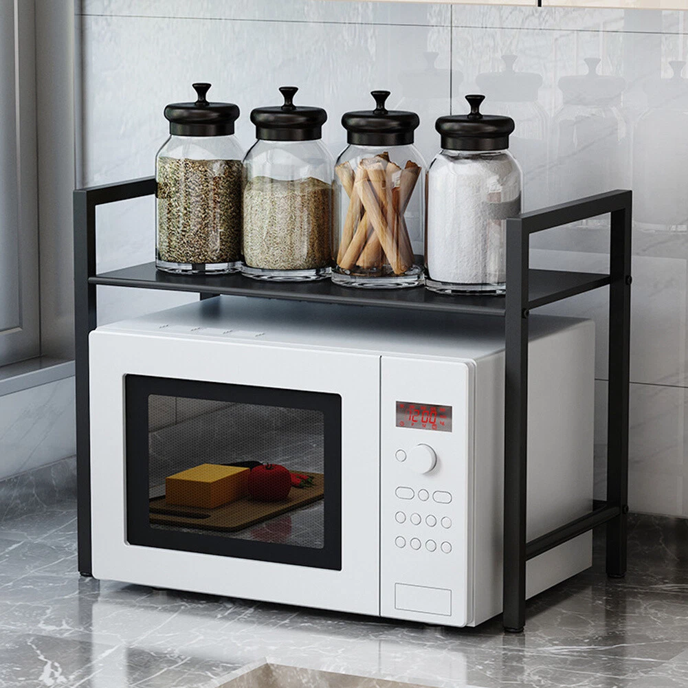 Microwave storage rack deals