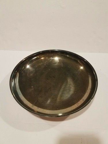 Oneida Silversmiths ** Silverplate Holloware 9" Bowl/tray ** Platter - Picture 2 of 7