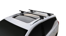 Brightlines 54 All Black Universal Crossbars Compatible With Raised Side Rails Brightlines 54 All Black Universal Crossbars Compatible With Raised Side Rails