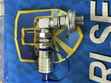 Fordson Transmission Oil Filler Cap free flow return 1/2 With Compact  Elbow