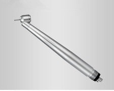 Dental 45 Degree High Speed Push Button Turbine Handpiece 2 Holes Low Noise