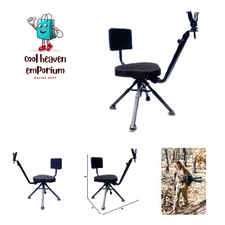 Ultimate Comfort Hunting Chair - Lightweight, Portable, Durable with Adjustab...