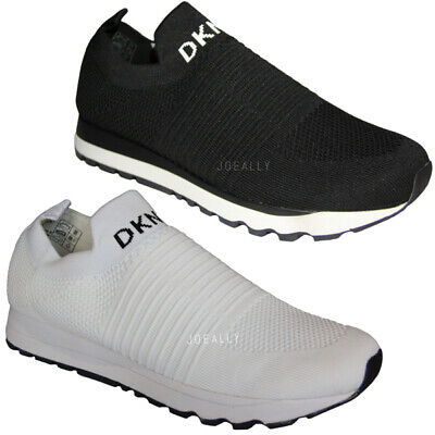 DKNY Womens Slip On Trainers Sneakers 