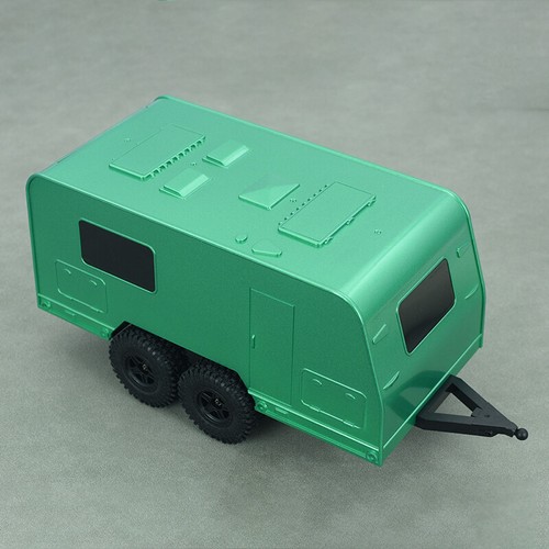 Mini remolque autocaravana modelo 1 pieza para oruga de coche de radiocontrol TRX4M - Imagen 4 de 31