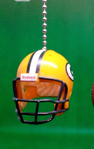 GREEN BAY PACKERS HELMET CEILING FAN PULL CHAIN - Picture 2 of 2