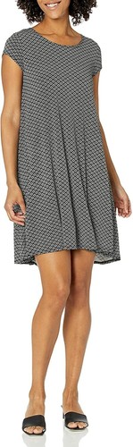 Printed Maggie Trapeze Dress 