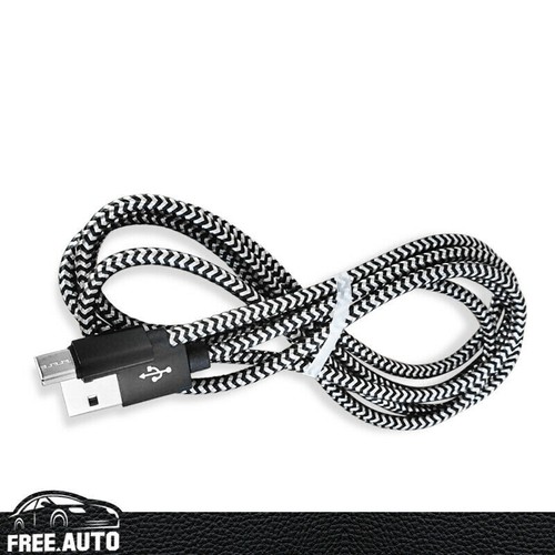 Câble chargeur SYNC données charge rapide USB tressé Type-C 6 pieds pour Samsung S8 S9 - Photo 3 sur 7
