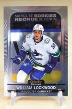 2021-22 OPC Platinum Marquee Rookies #248 William Lockwood - Vancouver Canucks