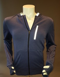 Adidas Running – Herren Laufjacke “ClimaLite” in indigo blau Adidas Running – Herren Laufjacke “ClimaLite” in indigo blau