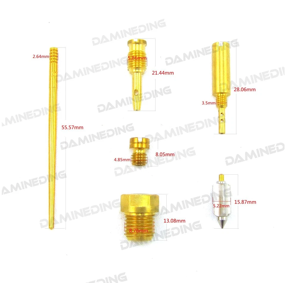 4 x  CB750 CB 750 K4 Carb Carburetor Rebuild Repair Kit & Float 69-76 -US - Image 3 of 4