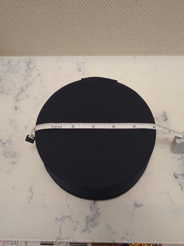 Christian Dior Round Vanity Pouch Makeup Case With Mirror New In Box - Picture 9 of 11