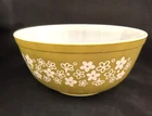 Vintage Pyrex #403 Spring Blossom Crazy Daisy Nesting Bowl 2 1/2 Quart