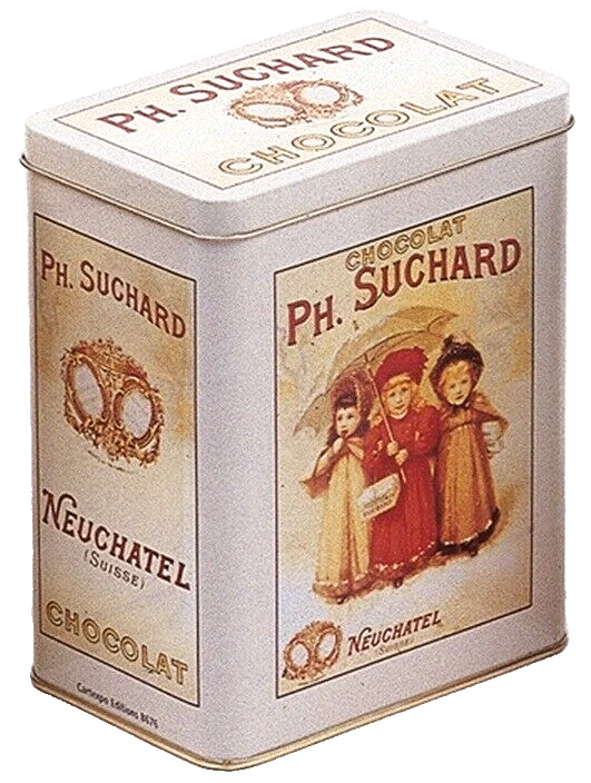 Boite métal PH. SUCHARD - Photo 1/1