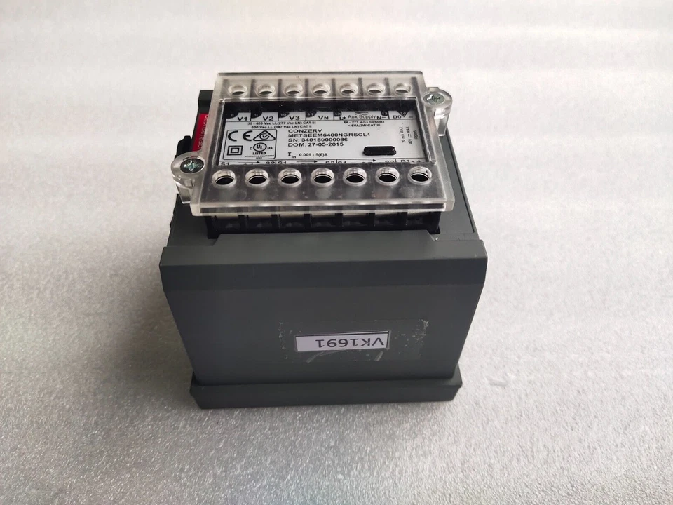 SCHNEIDER ELECTRIC CONZERV EM6400NG POWER AND ENERGY METER METSEEMM6400NGRSCL1 - Image 3 of 4